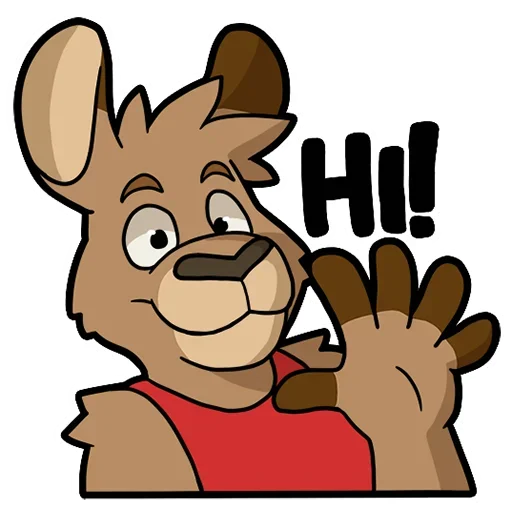😙 Стикер «Kangoroo Perth Zoo» для Telegram