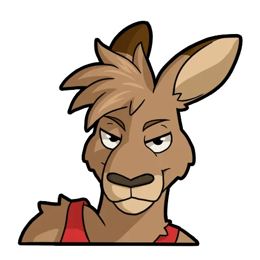 🤨 Стикер «Kangoroo Perth Zoo» для Telegram