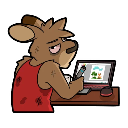 🧐 Стикер «Kangoroo Perth Zoo» для Telegram