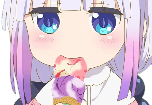 🍦 Стикер «Kanna_kamui» для Telegram