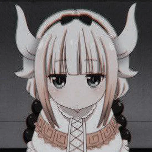 🤍 Стикер «kanna kamui by» для Telegram