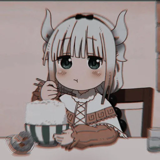 🤍 Стикер «kanna kamui by» для Telegram