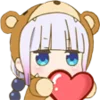 ❤️ Эмодзи «Kanna Kamui Канна Камуи» для Telegram