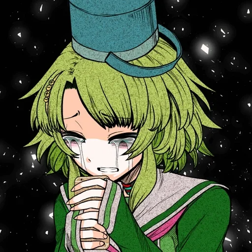 🌻 Стикер «bucket girl» для Telegram