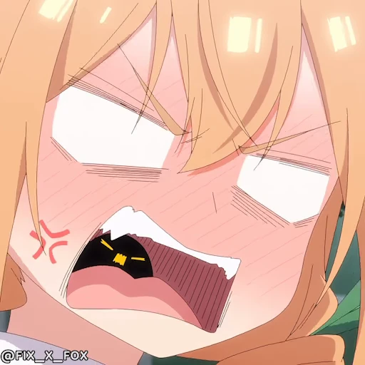 🤬 Стикер «Kimi no Koto ga Daisuki na 100-nin no Kanojo p2» для Telegram