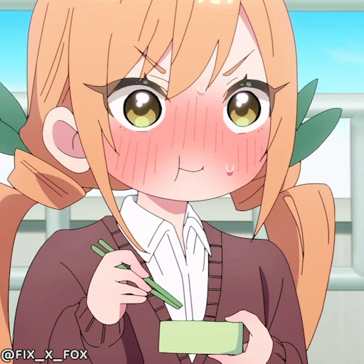 😋 Стикер «Kimi no Koto ga Daisuki na 100-nin no Kanojo p2» для Telegram