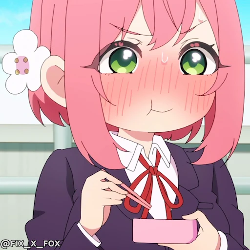 😋 Стикер «Kimi no Koto ga Daisuki na 100-nin no Kanojo p2» для Telegram
