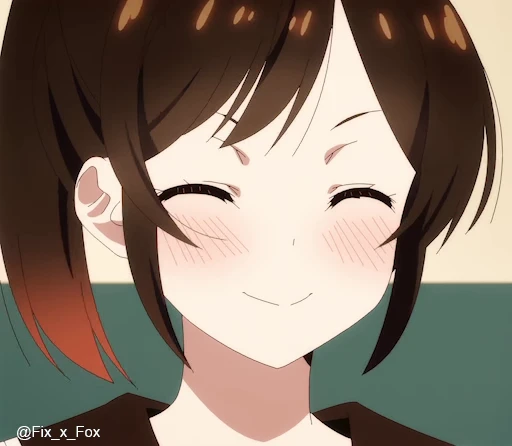 😊 Стикер «Kanojo, Okarishimasu 2» для Telegram