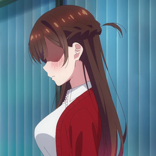 🥵 Стикер «Kanojo, Okarishimasu 2» для Telegram