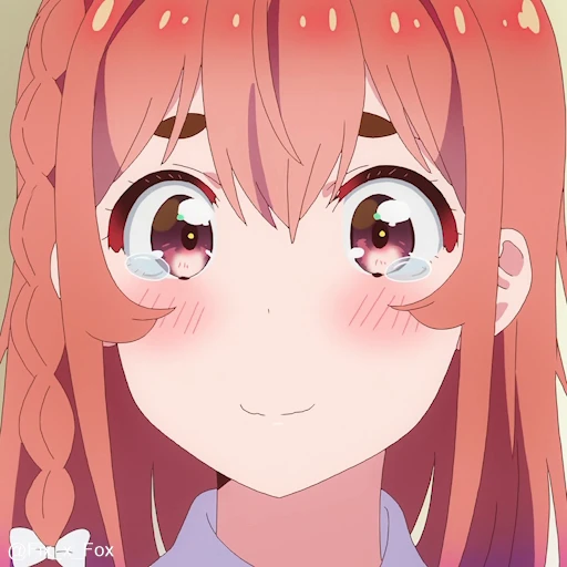 🥹 Стикер «Kanojo, Okarishimasu 2» для Telegram