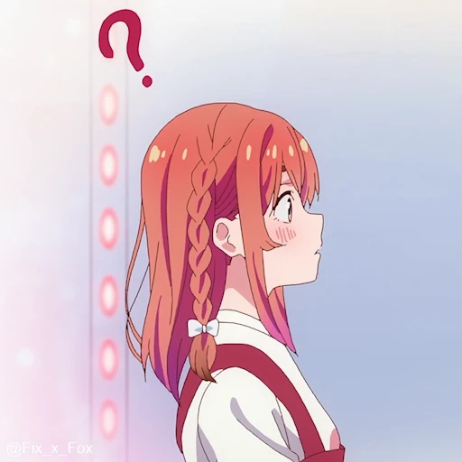 ❓ Стикер «Kanojo, Okarishimasu 2» для Telegram