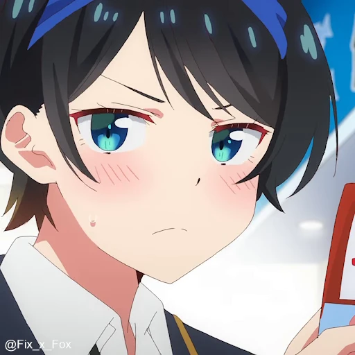 😝 Стикер «Kanojo, Okarishimasu 2» для Telegram