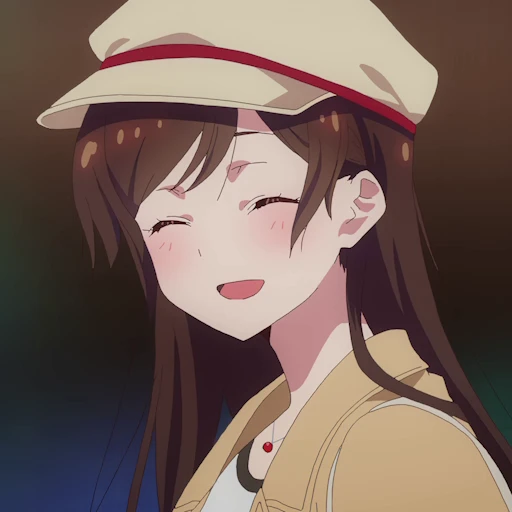 ☺️ Стикер «Kanojo, Okarishimasu 2» для Telegram
