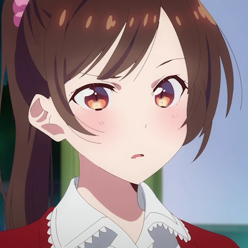 🤨 Стикер «Kanojo, Okarishimasu 2» для Telegram
