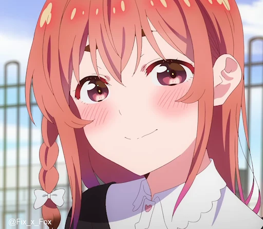 🙂 Стикер «Kanojo, Okarishimasu 2» для Telegram