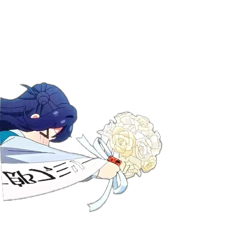 💐 Стикер «100 Kanojo» для Telegram