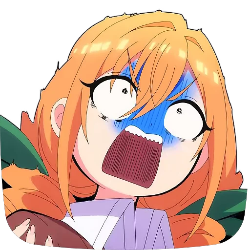 😱 Стикер «100 Kanojo» для Telegram