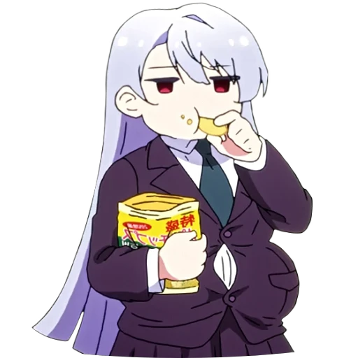 🍟 Стикер «100 Kanojo» для Telegram