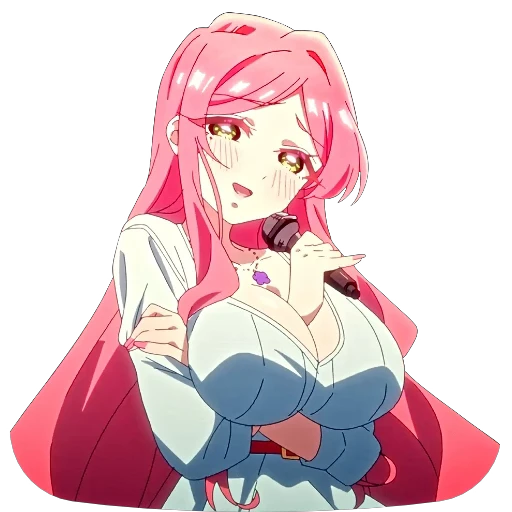 🎤 Стикер «100 Kanojo» для Telegram