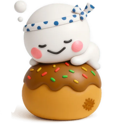 😴 Стикер «Кансай 3D» для Telegram