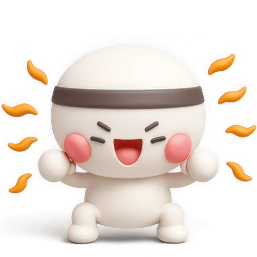 ⚡ Стикер «Кансай 3D» для Telegram