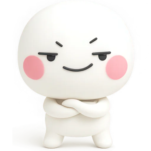 😏 Стикер «Кансай 3D» для Telegram