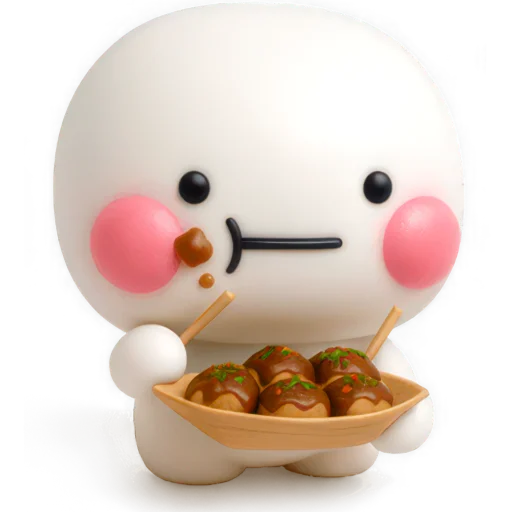😋 Стикер «Кансай 3D» для Telegram