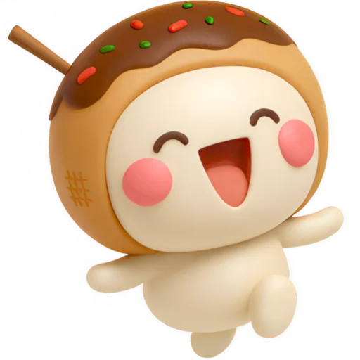 ☺️ Стикер «Кансай 3D» для Telegram