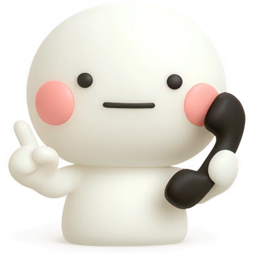 📞 Стикер «Кансай 3D» для Telegram