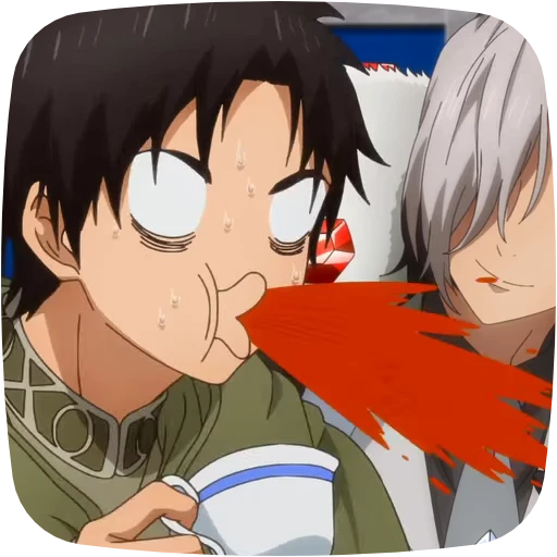 🤯 Стикер «Fuguushoku Kanteishi» для Telegram
