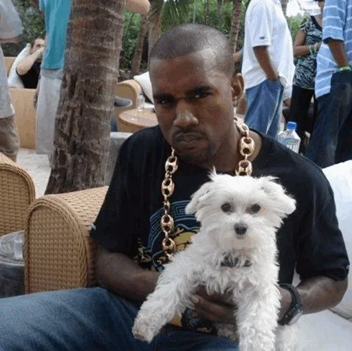 😐 Стикер «Kanye West» для Telegram