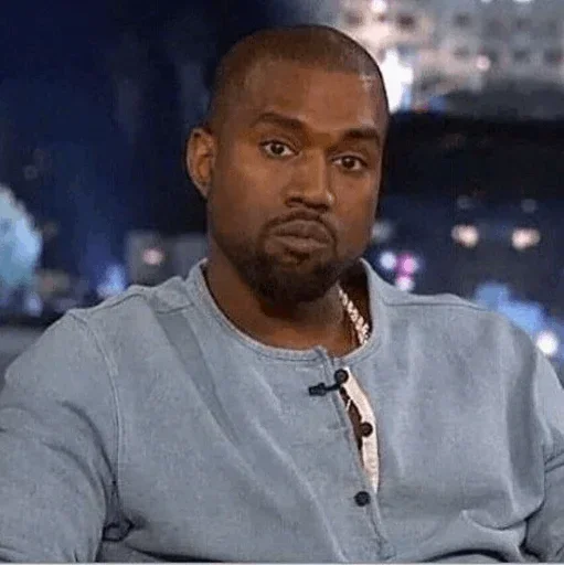 😐 Стикер «Kanye West» для Telegram
