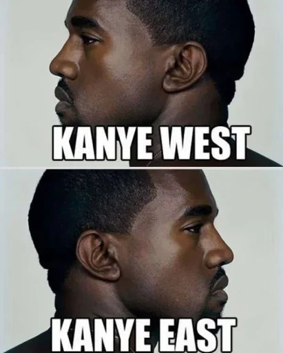 😐 Стикер «Kanye West» для Telegram