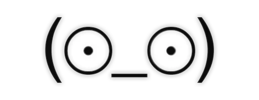 Стикер 40 kaomoji