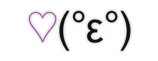 Стикер 10 kaomoji
