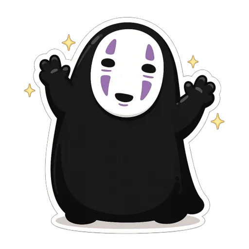 👻 Стикер «Безликий» для Telegram