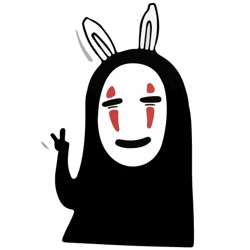 ✌️ Стикер «Безликий» для Telegram
