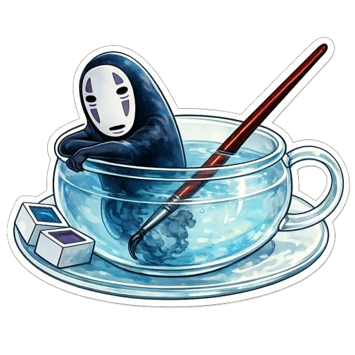 😪 Стикер «Безликий» для Telegram