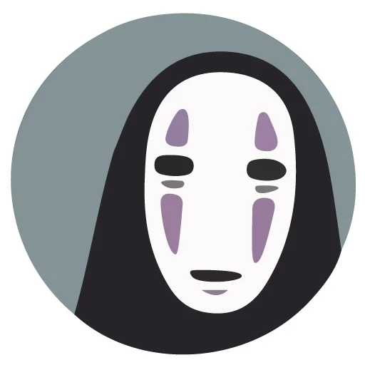 🌚 Стикер «Безликий» для Telegram