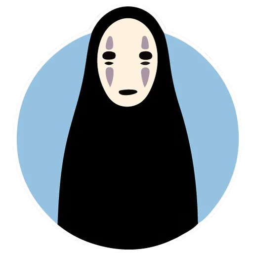 😯 Стикер «Безликий» для Telegram