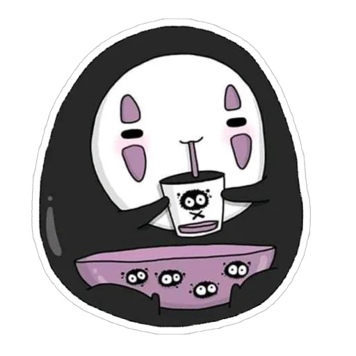 ☺️ Стикер «Безликий» для Telegram