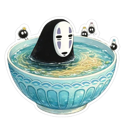 🍜 Стикер «Безликий» для Telegram