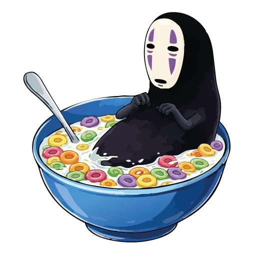 🥛 Стикер «Безликий» для Telegram