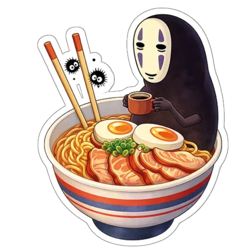 🍲 Стикер «Безликий» для Telegram