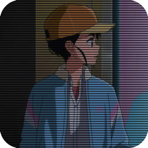🏳️‍⚧️ Стикер «Kaoru Kurita Wonder Egg Priority» для Telegram