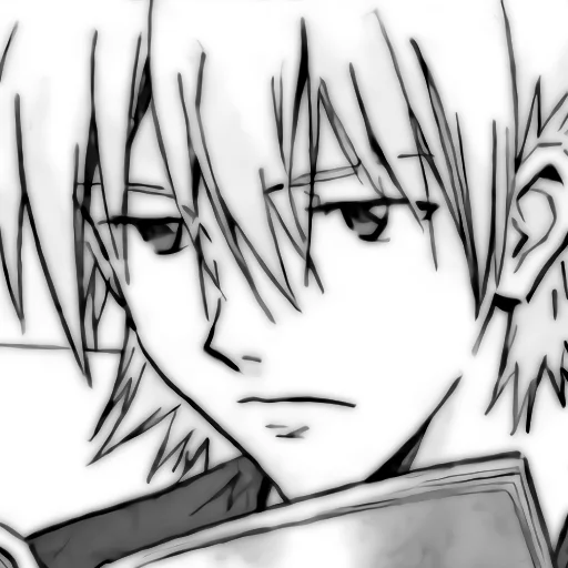🍙 Стикер «Kaworu Nagisa» для Telegram