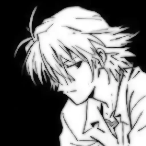 🍙 Стикер «Kaworu Nagisa» для Telegram