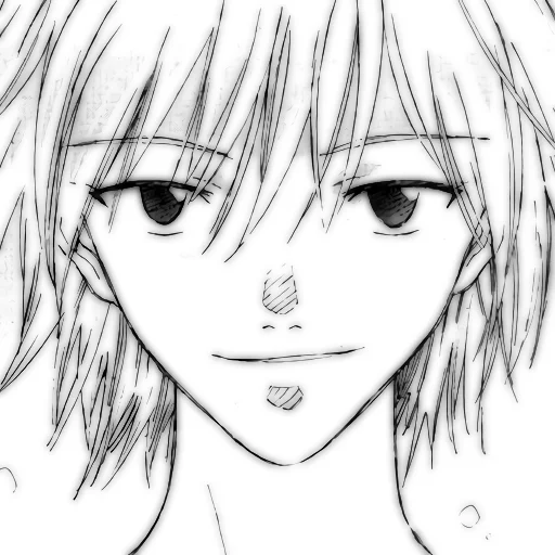 🍙 Стикер «Kaworu Nagisa» для Telegram