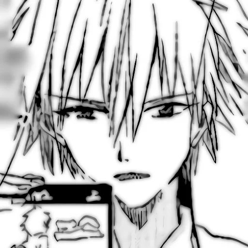 🍙 Стикер «Kaworu Nagisa» для Telegram