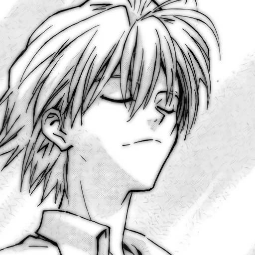 🍙 Стикер «Kaworu Nagisa» для Telegram